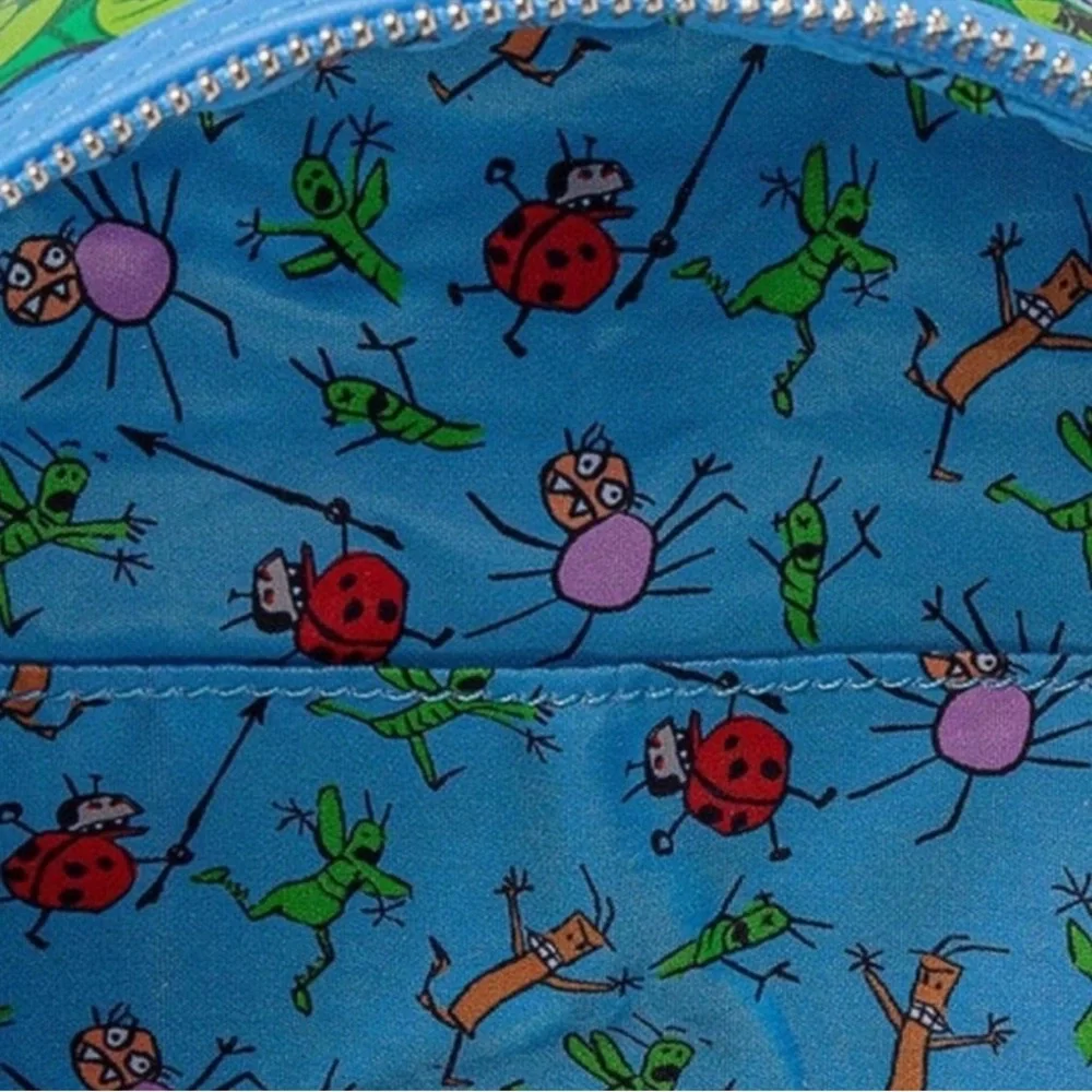 Loungefly Pixar Disney A Bug's Life Mini Backpack Bag NWT - Picture 7 of 8